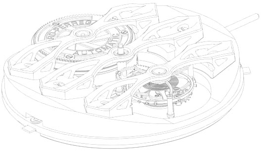 Movement Diagram‑Sanya Breguet Official Service Outlets