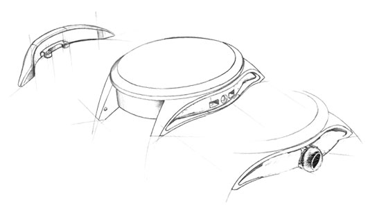 Case Design Drawing‑Sanya Breguet Official Service Outlets